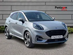 Silver Used 2023 Ford Puma ST-Line X SUV | £17,388 (Fair price)