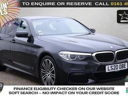 Black Used 2020 BMW 520 M Sport Sedan | £17,470 (Good price)