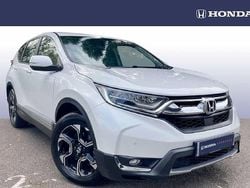 Platinum white Used 2019 Honda CR-V SE SUV | £17,950 (Fair price)