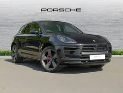 Jet black metallic Used 2024 Porsche Macan S SUV | £71,990 (A bit pricey)