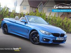 Blue Used 2015 BMW 428 M Sport Cabriolet | £13,995 (Fair price)