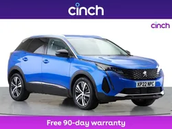 Blue Used 2022 Peugeot 3008 Allure Premium SUV | £15,799 (Fair price)