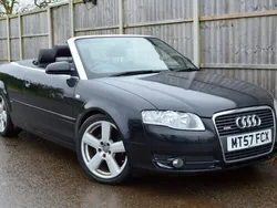 Black Used 2007 Audi A4 Cabriolet S-Line Cabriolet | £4,949 (A bit pricey)