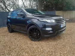 Black Used 2012 Land Rover Range Rover evoque Dynamic SUV | £8,495