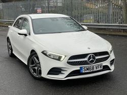 White Used 2018 Mercedes A180 AMG line Hatchback | £12,675 (Fair price)