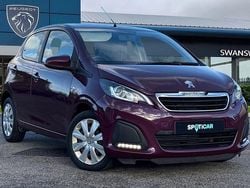 Purple Used 2016 Peugeot 108 Active Hatchback | £7,990 (Fair price)