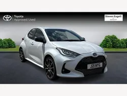 White Used 2023 Toyota Yaris Hybrid Sport Hatchback | £19,003 (Fair price)