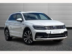 White Used 2018 VW Tiguan R-line SUV | £18,243 (Fair price)