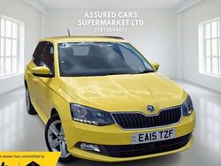 Yellow Used 2015 Skoda Fabia SE L Hatchback | £5,985 (Expensive)