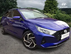 Blue Used 2021 Hyundai i20 Premium Hatchback | £13,295 (Fair price)