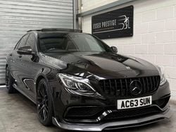 Black Used 2017 Mercedes C63S AMG Premium Sedan | £33,989 (Fair price)