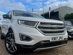 White Used 2017 Ford Edge Titanium SUV | £11,795 (Good price)