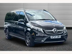 Black Used 2024 Mercedes V300 AMG line MPV | £68,450 (Fair price)