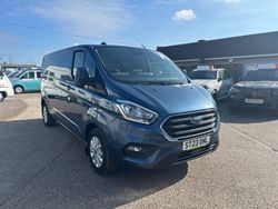 Blue Used 2023 Ford Transit Custom Limited Van | £22,995 (Good price)