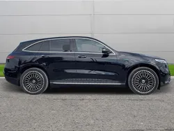 Black Used 2020 Mercedes EQC400 AMG line SUV | £27,590 (A bit pricey)