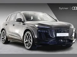 Black Used 2025 Audi Q6 e-tron Performance SUV | £56,500 (Super price)