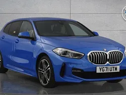Blue Used 2021 BMW 118 M Sport Hatchback | £20,490 (Fair price)