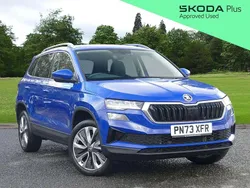 Blue Used 2023 Skoda Karoq SE L SUV | £22,995 (Fair price)