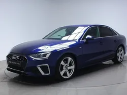 Blue Used 2023 Audi A4 S-Line Sedan | £22,195 (Fair price)