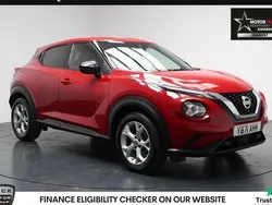 Red Used 2022 Nissan Juke N-Connecta SUV | £12,680 (Good price)