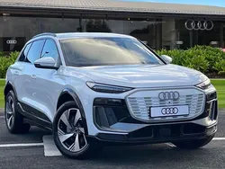 White New 2025 Audi Q6 e-tron S-Line SUV | £59,240