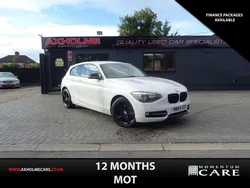 White Used 2015 BMW 116 Sport Line Hatchback | £4,495 (Fair price)
