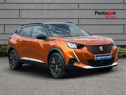 Orange Used 2022 Peugeot e-2008 Premium SUV | £12,795 (Fair price)
