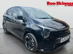 Black Used 2024 Kia Picanto 3 Hatchback | £19,199