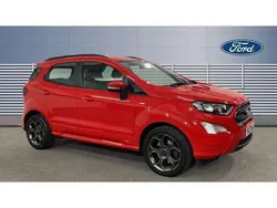 Red Used 2021 Ford Ecosport ST-Line SUV | £12,592 (Fair price)