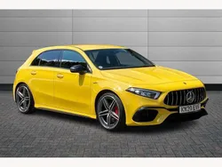 Yellow Used 2020 Mercedes A45 AMG Hatchback | £36,595 (Good price)