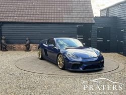 Blue Used 2020 Porsche Cayman GT4 Coupe | £67,500 (Fair price)