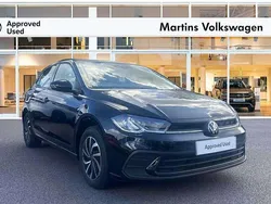 Black Used 2023 VW Polo Life Hatchback | £17,995 (Fair price)