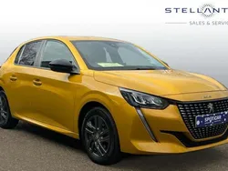 Yellow Used 2022 Peugeot 208 Active+ Hatchback | £11,272 (Good price)