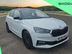 Moon white metallic black magic pearl effect Used 2025 Skoda Fabia Design Edition Hatchback | £19,000 (A bit pricey)