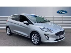 Silver Used 2020 Ford Fiesta Titanium Hatchback | £10,250 (Good price)