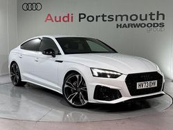 White Used 2023 Audi A5 Sportback Black Edition Hatchback | £30,490 (A bit pricey)