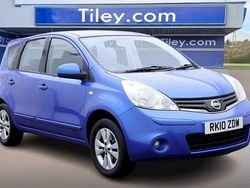 Blue Used 2010 Nissan Note Acenta MPV | £3,490 (Expensive)