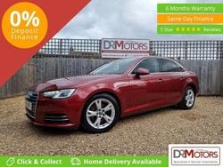 Red Used 2017 Audi A4 Business Sedan | £9,740 (Good price)