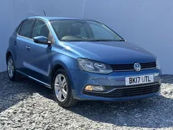 Blue Used 2017 VW Polo Edition Hatchback | £9,995 (Fair price)