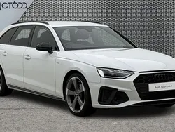 White Used 2022 Audi A4 Black Edition Estate | £25,761 (A bit pricey)