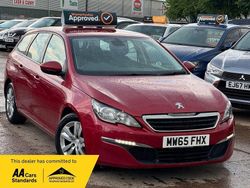 Red Used 2015 Peugeot 308 Active Estate | £2,975 (Good price)