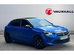 Blue Used 2021 Vauxhall Corsa-e SRi Hatchback | £9,950 (Good price)