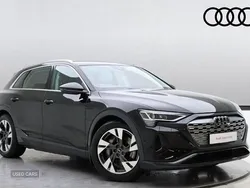 Black Used 2024 Audi Q8 e-tron Sport SUV | £36,390 (A bit pricey)