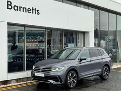 Grey Used 2024 VW Tiguan Allspace R-line SUV | £36,499 (Expensive)