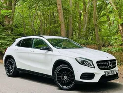 White Used 2019 Mercedes GLA200 AMG line SUV | £15,889 (Fair price)