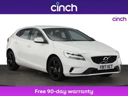 White Used 2017 Volvo V40 R-Design Estate | £8,099 (Fair price)