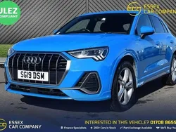 Blue Used 2019 Audi Q3 S-Line SUV | £19,949 (Fair price)