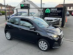 Black Used 2018 Peugeot 108 Active Hatchback | £6,595 (Fair price)