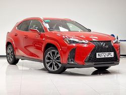 Red Used 2022 Lexus UX 250h Sport Line SUV | £23,498 (Fair price)