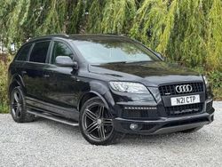 Black Used 2013 Audi Q7 S-line plus SUV | £11,595 (Fair price)
